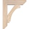 Ekena Millwork Imperial Slat Smooth Bracket w/ Offset Brace, Douglas Fir, 5 1/2"W x 18"D x 22"H BKT0604X18X22IMP06SDF - alternate 3
